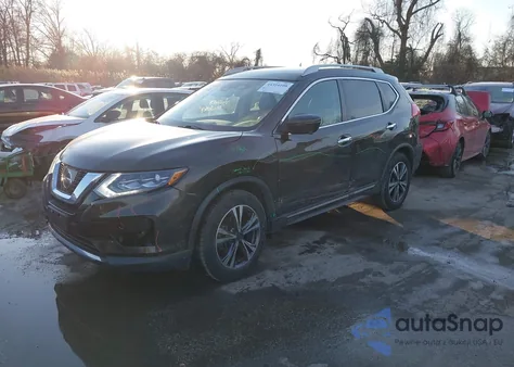 2017 Nissan Rogue Sl z USA, uszkodzony, nr VIN 5N1AT2MV3HC748244